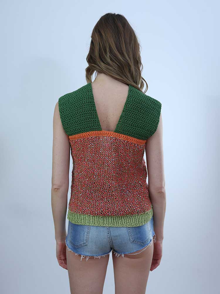 Tricot à Porter TOP SPALLA LARGA SCOLLO V Vendita