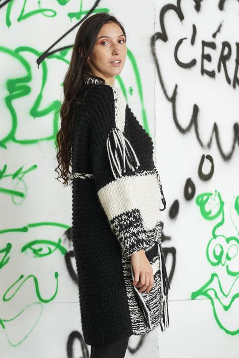 Tricot à Porter Coat Qualità Garantita