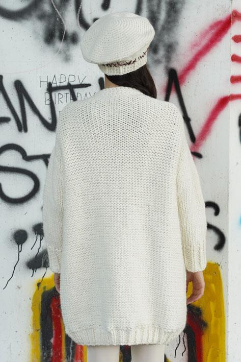 Tricot à Porter Coat pocket Consegna Veloce