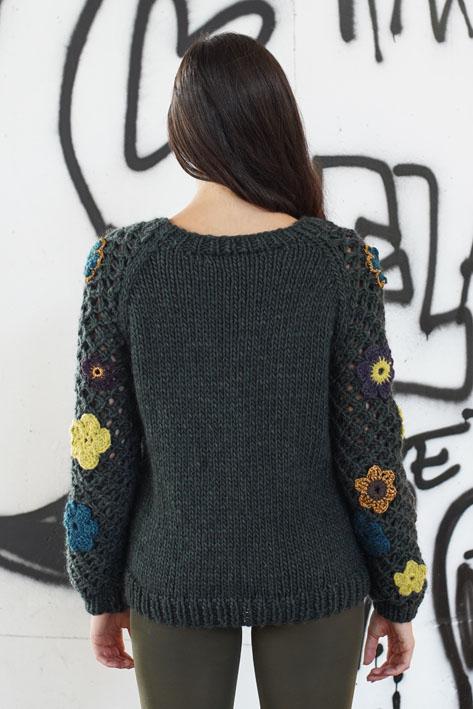 Tricot à Porter Flower sleeves Shopping Online