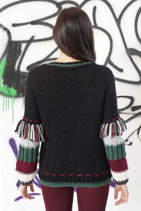 Tricot à Porter Stripe sleeves Economico