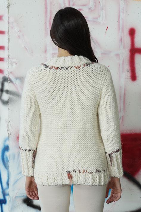 Tricot à Porter Sweater pocket Vendita Economica