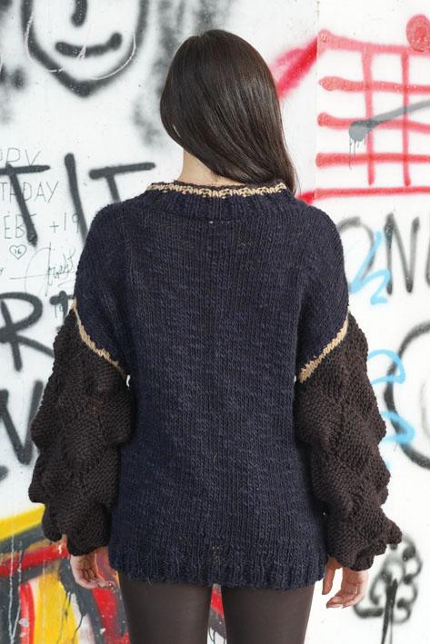 Tricot à Porter Sweater sleeves dino Saldi Di Fabbrica