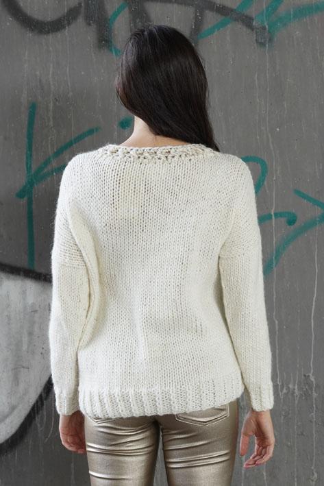 Tricot à Porter Sweater stairs Vendite Flash