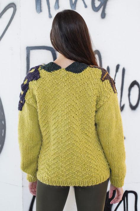 Tricot à Porter Intertwining of flower Nuovi prodotti