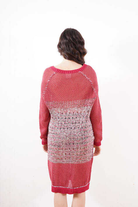 Tricot à Porter Midi dress lurex Soddisfazione Garantita
