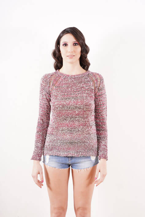 Tricot à Porter Mix up lurex Acquista Ora