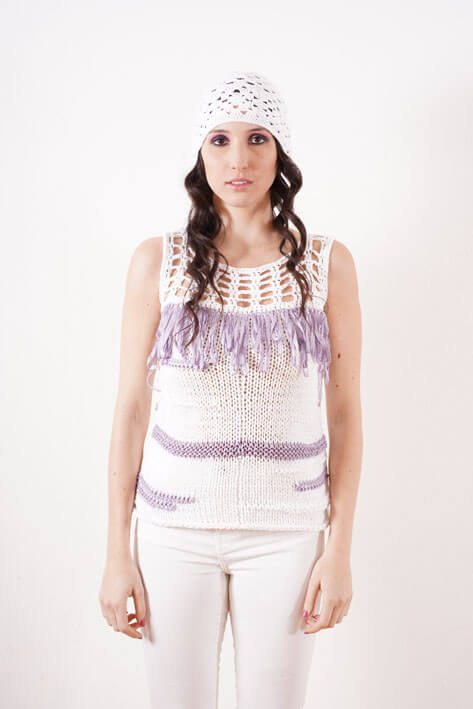 Tricot à Porter Naif tank top Consegna Veloce