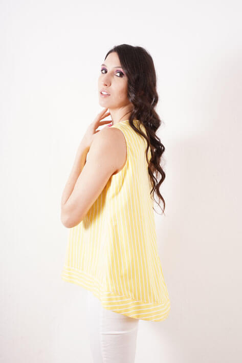 Tricot à Porter Yellow camisole Sottocosto