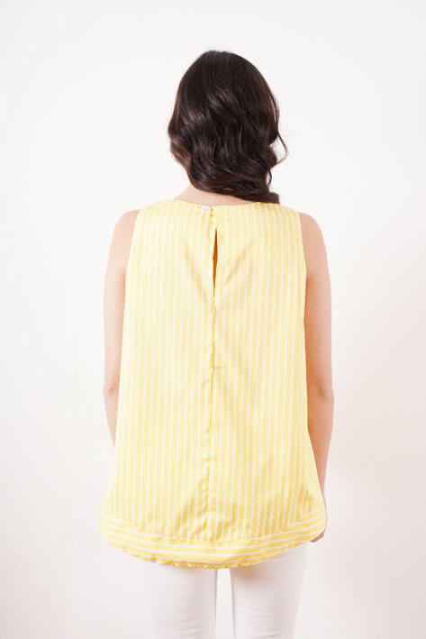 Tricot à Porter Yellow camisole Sottocosto