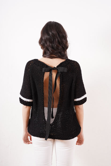 Tricot à Porter Sweater flake Vendita Economica