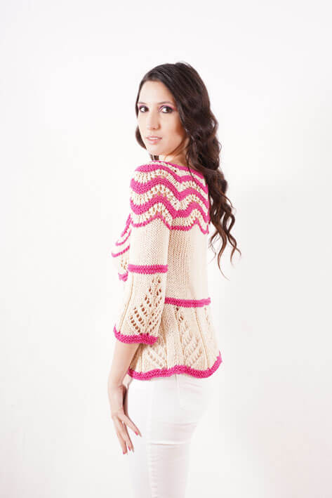 Tricot à Porter Sweater waves In Saldo