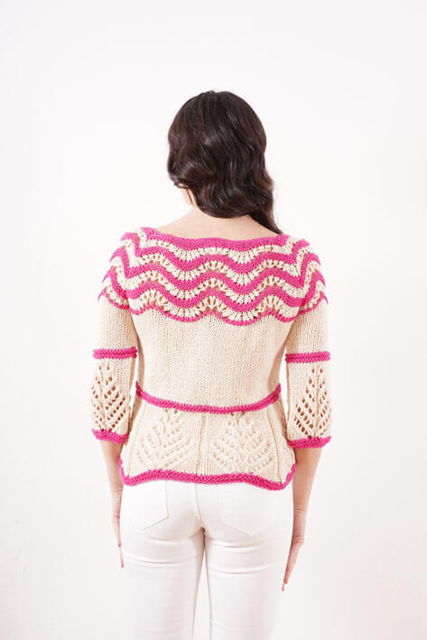 Tricot à Porter Sweater waves In Saldo