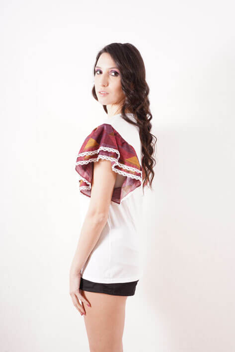 Tricot à Porter Wings t-shirt Pezzi Unici