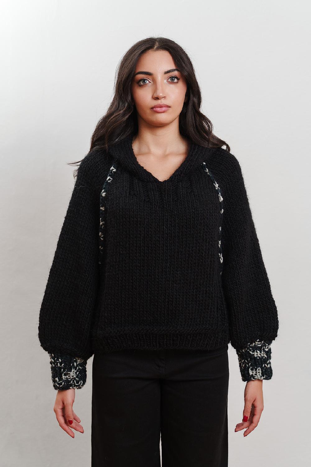 Tricot à Porter Maglia con cappuccio Vendita Economica
