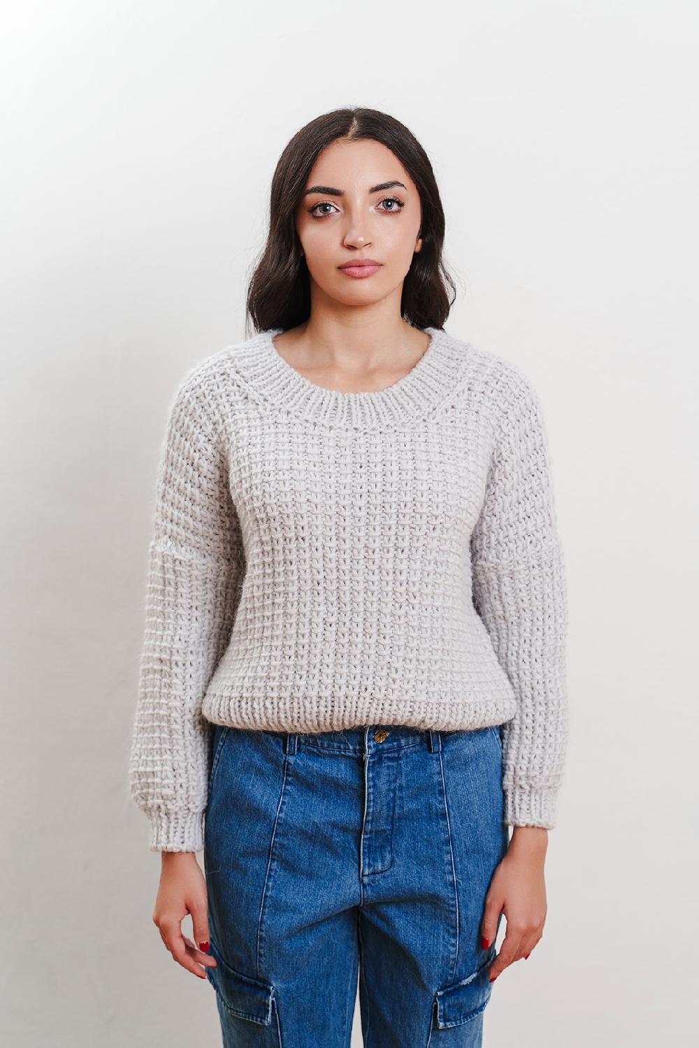 Tricot à Porter Maglia raso schiena Nuova