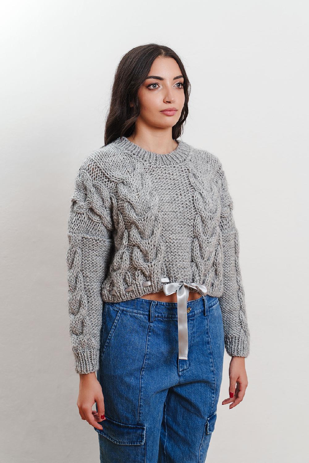 Tricot à Porter Maglia trecce Moda