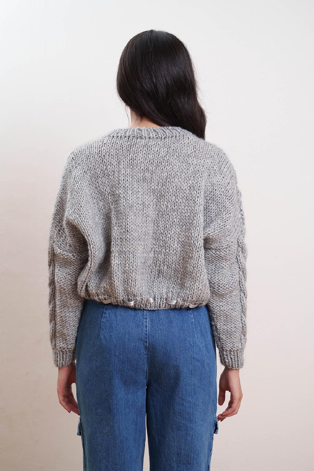 Tricot à Porter Maglia trecce Moda