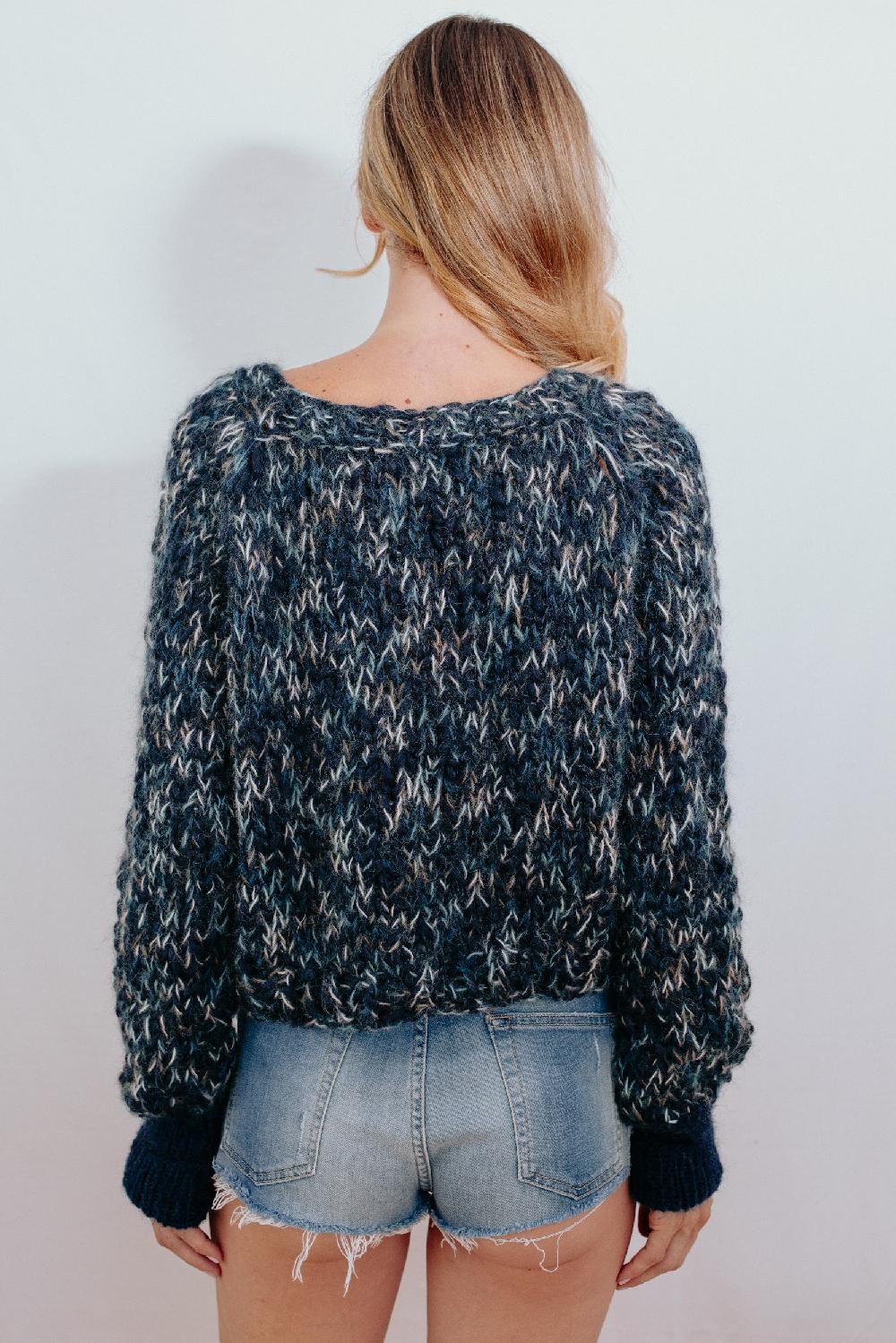 Tricot à Porter Maglia cube manica raglan Spedizione Gratuita
