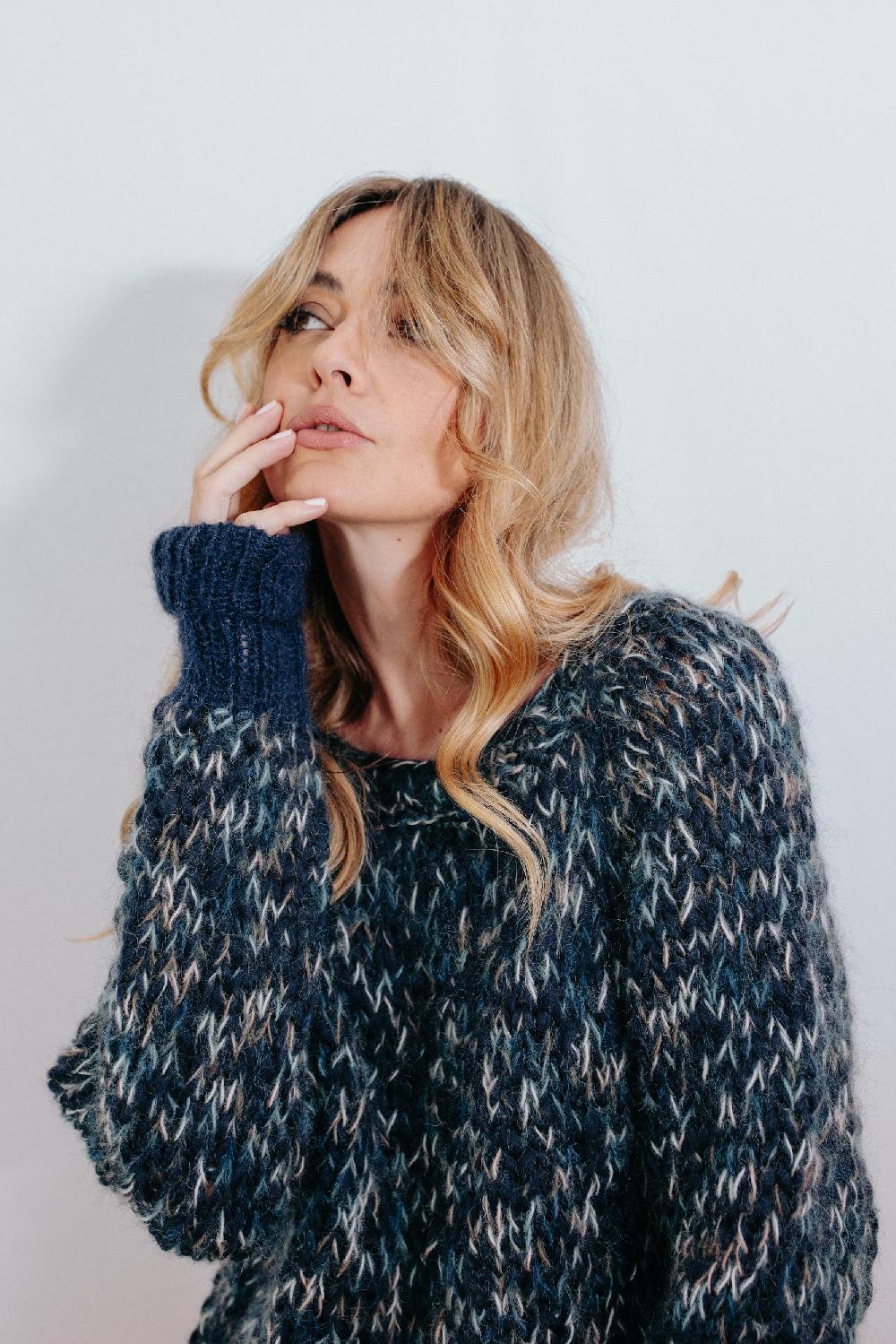 Tricot à Porter Maglia cube manica raglan Spedizione Gratuita