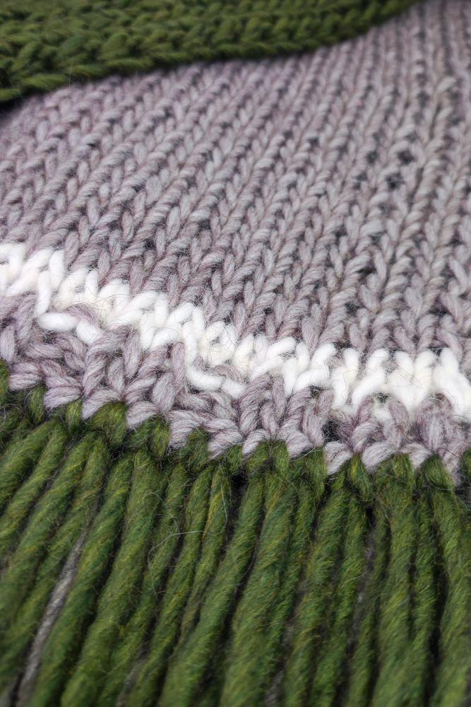 Tricot à Porter Sciarpa rettangolare con frange Affare Del Giorno