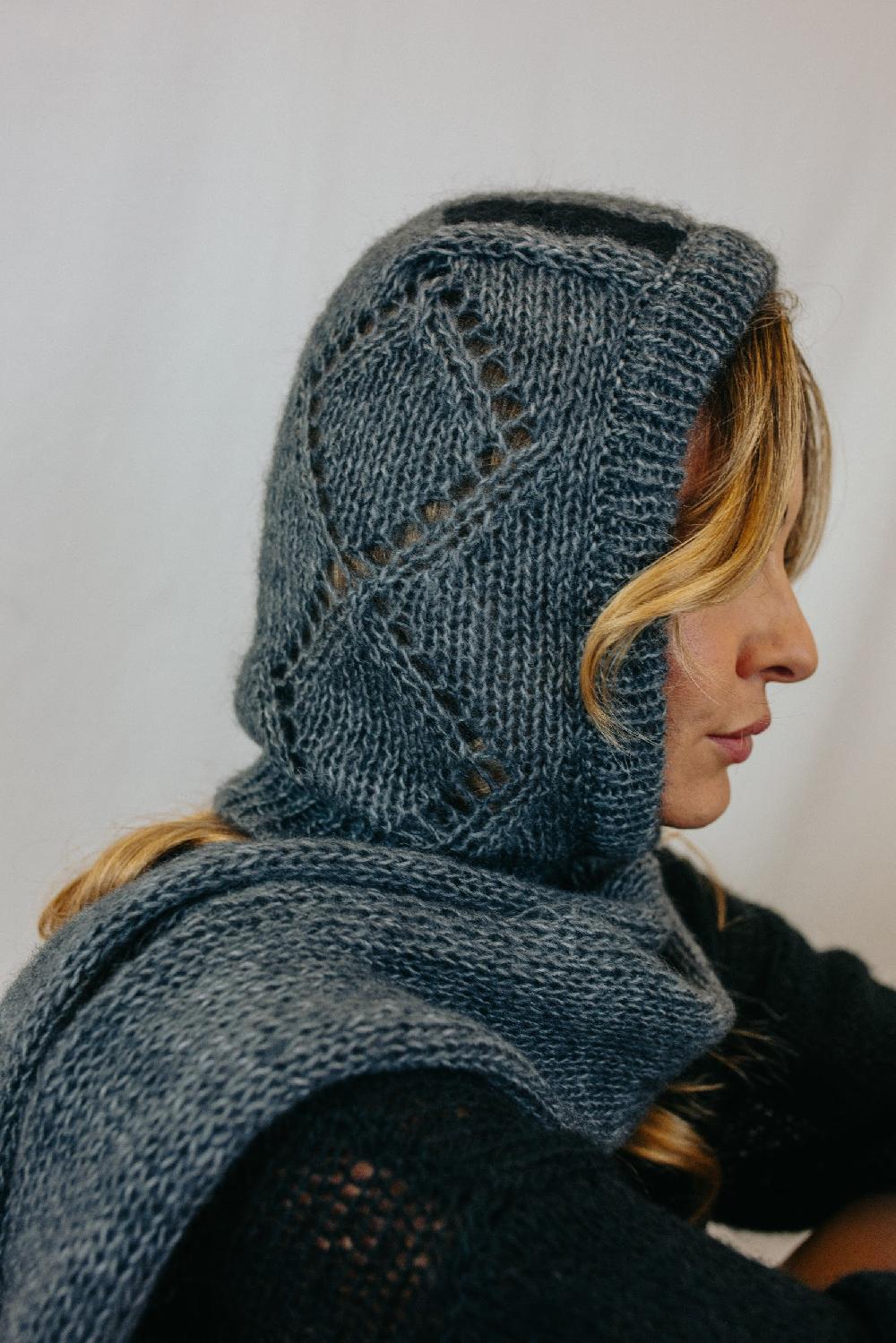 Tricot à Porter Balaclava con trafono a rombi Online