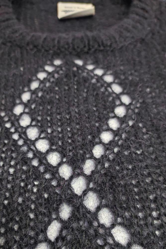Tricot à Porter Maglia girocollo con traforo a rombi Hotsell