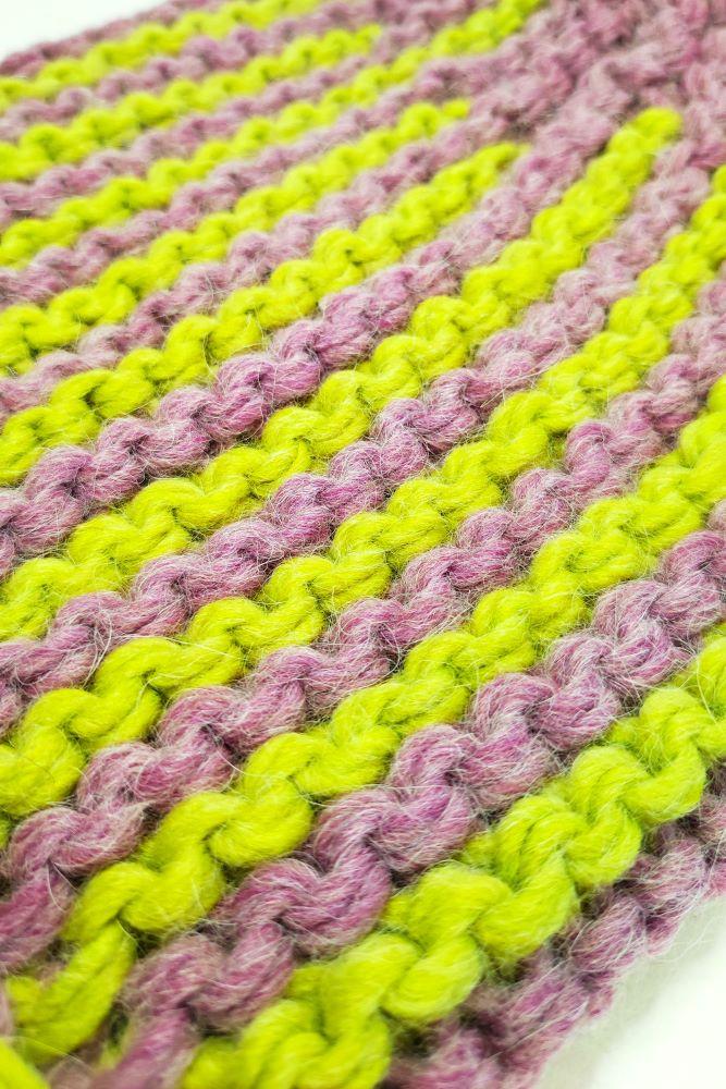 Tricot à Porter Berretto lungo bicolor Saldi Di Fabbrica
