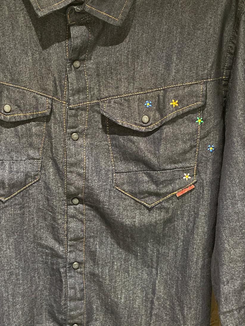 Underground Couture Camicia Denim Displaj Acquista Ora