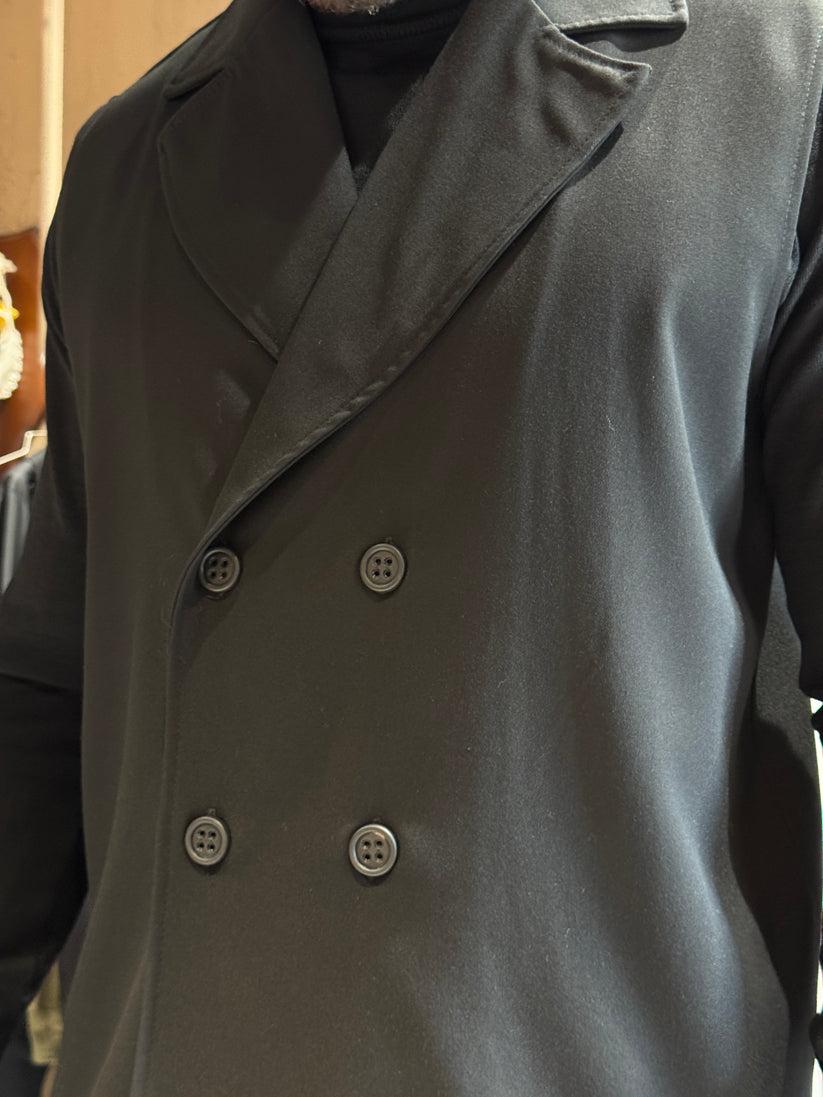 Underground Couture Giacca smanicata Doppio petto Nera Fino Al -60%