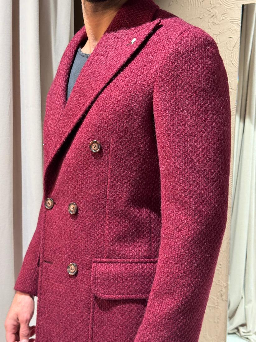 Underground Couture Cappotto Langella Bordeaux Affare Del Giorno