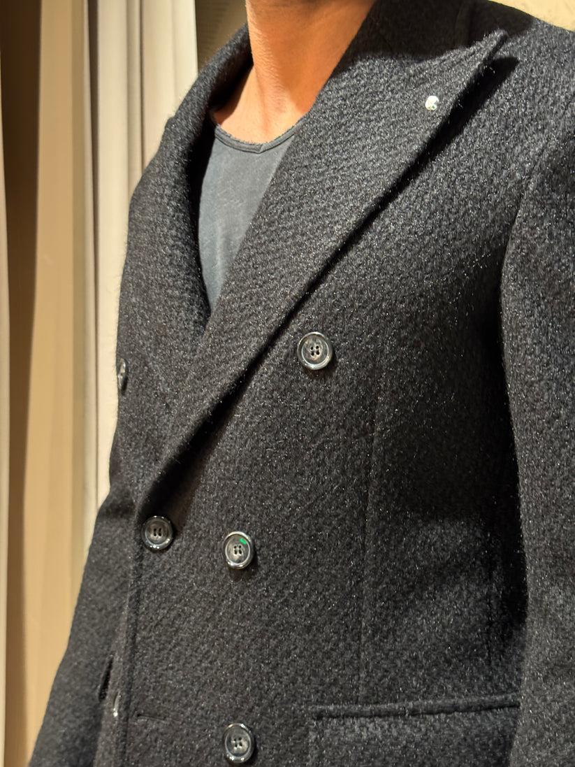 Underground Couture Cappotto Langella Nero Presa