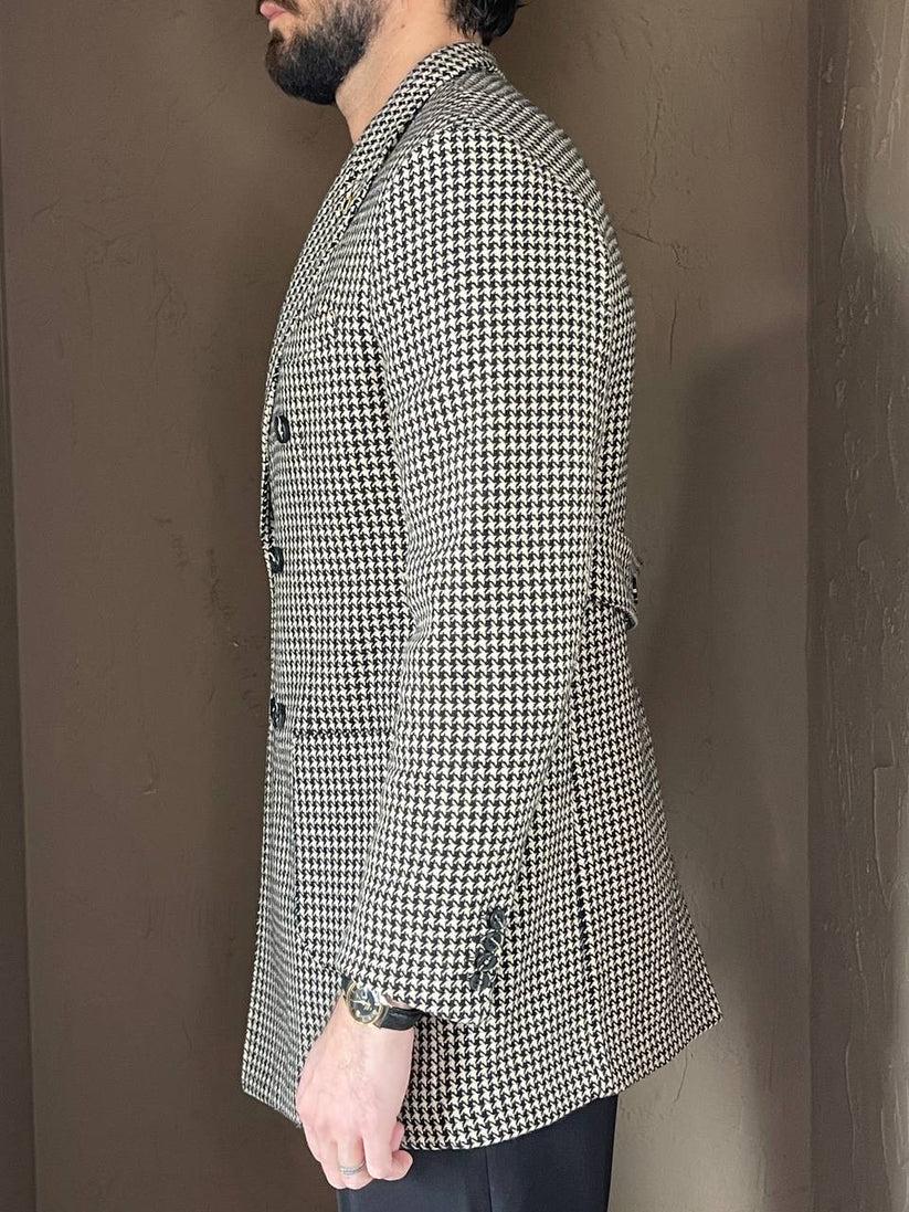 Underground Couture Cappotto Doppio Petto Pied-Pouo Vendita Economica