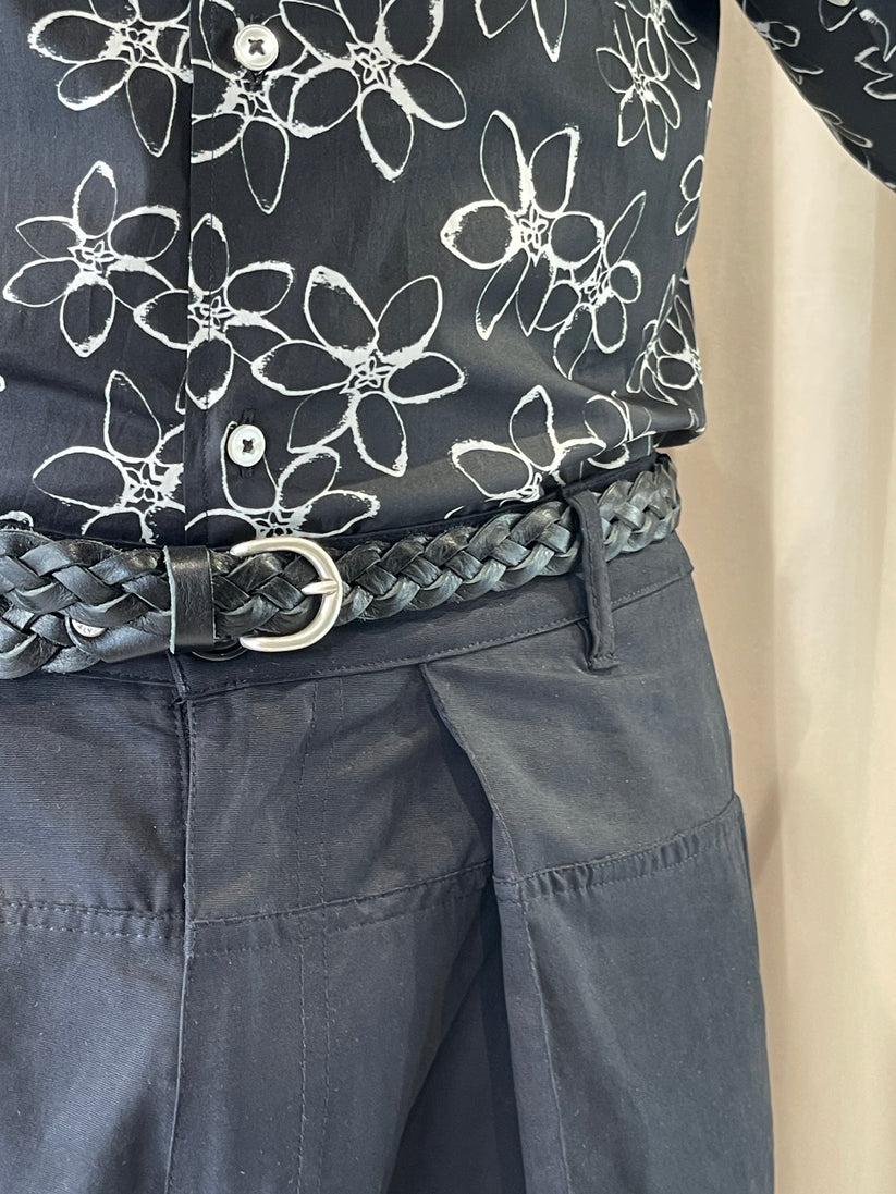 Underground Couture Cintura Intrecciata Nera Soddisfazione Garantita