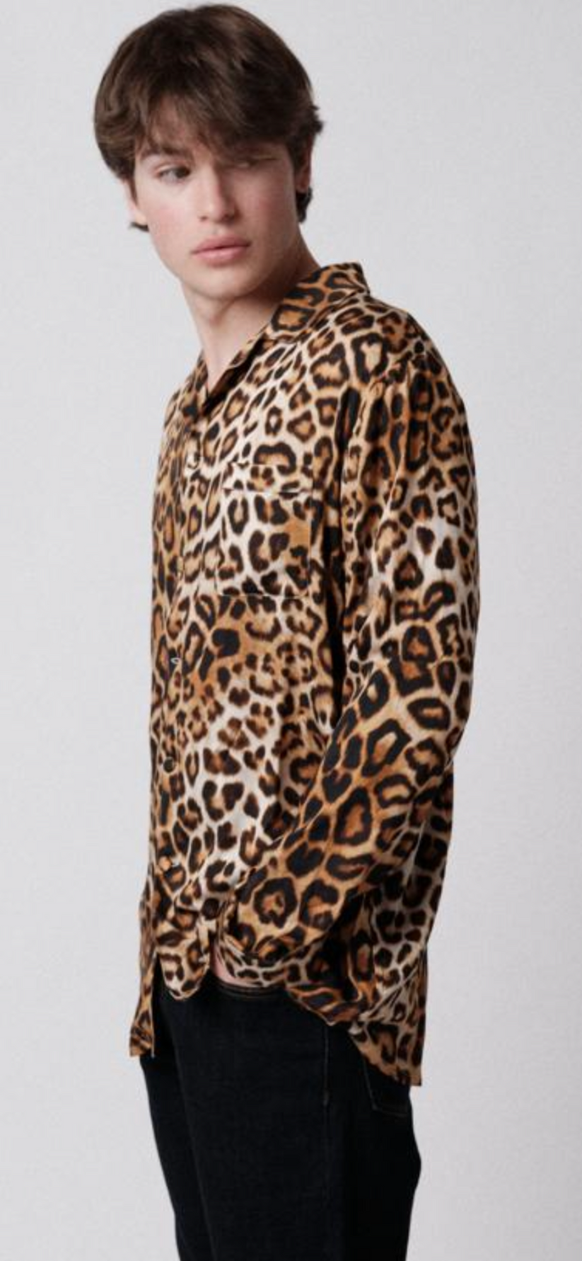 Underground Couture Camicia Tencel animalier Negozi Online