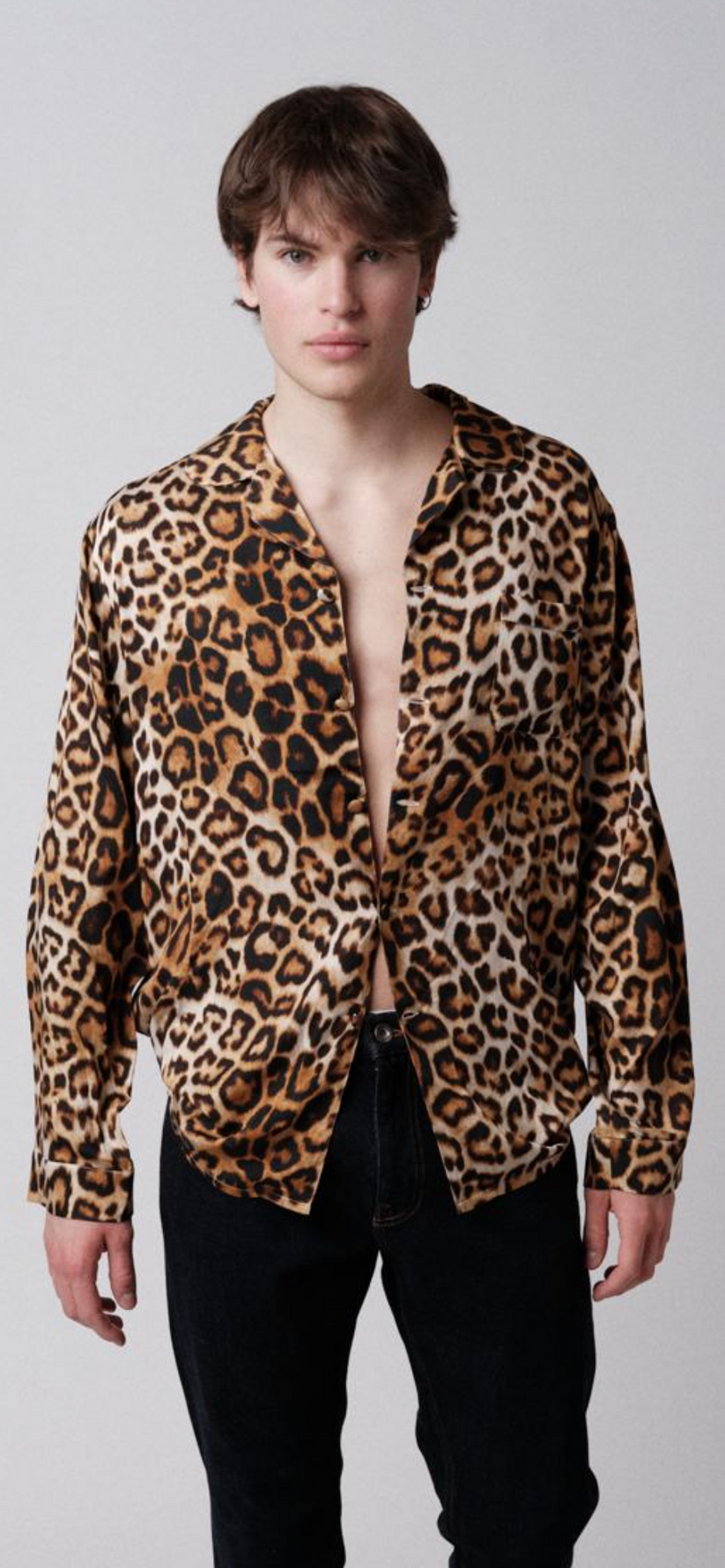 Underground Couture Camicia Tencel animalier Negozi Online