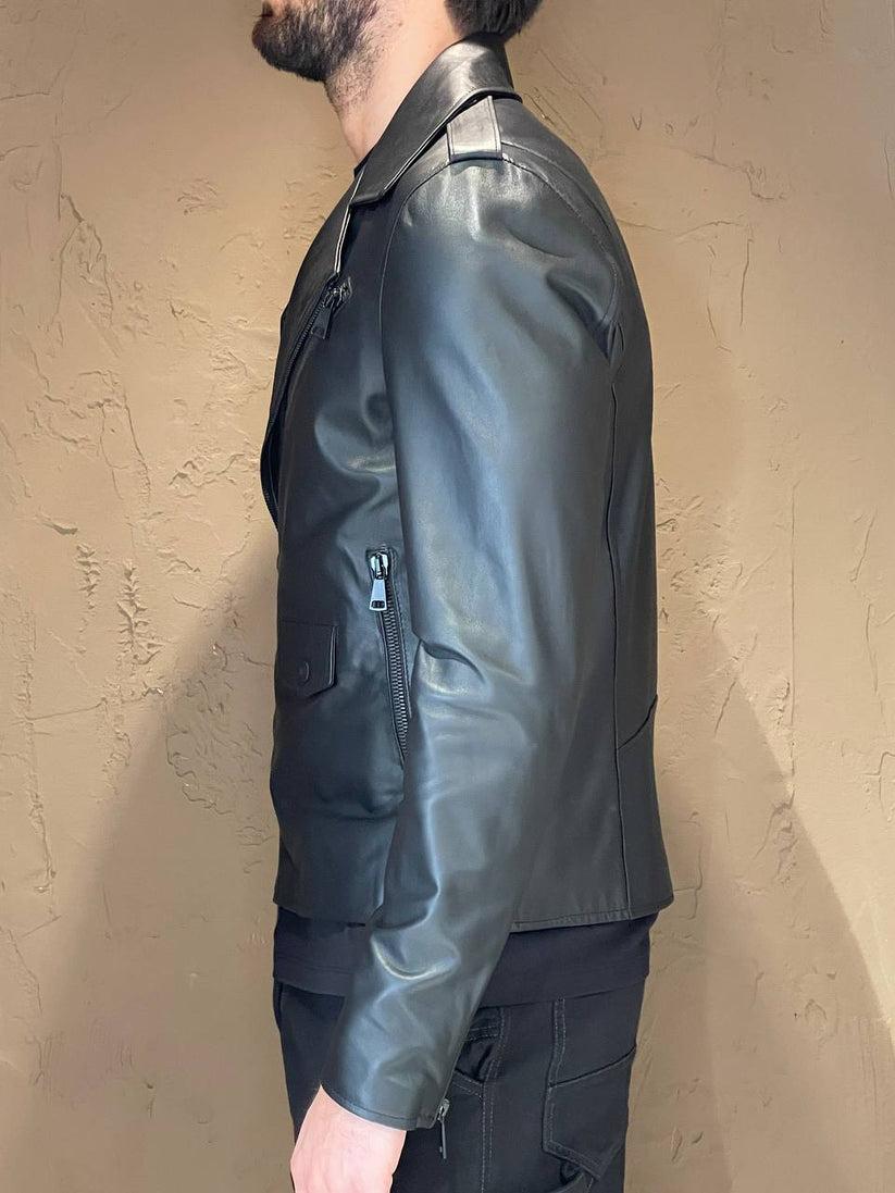 Underground Couture Chiodo Pelle Nero Acquista Ora