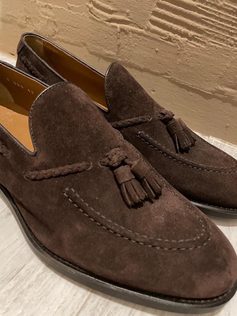 Underground Couture Mocassino Testa di moro Camoscio Shopping Online