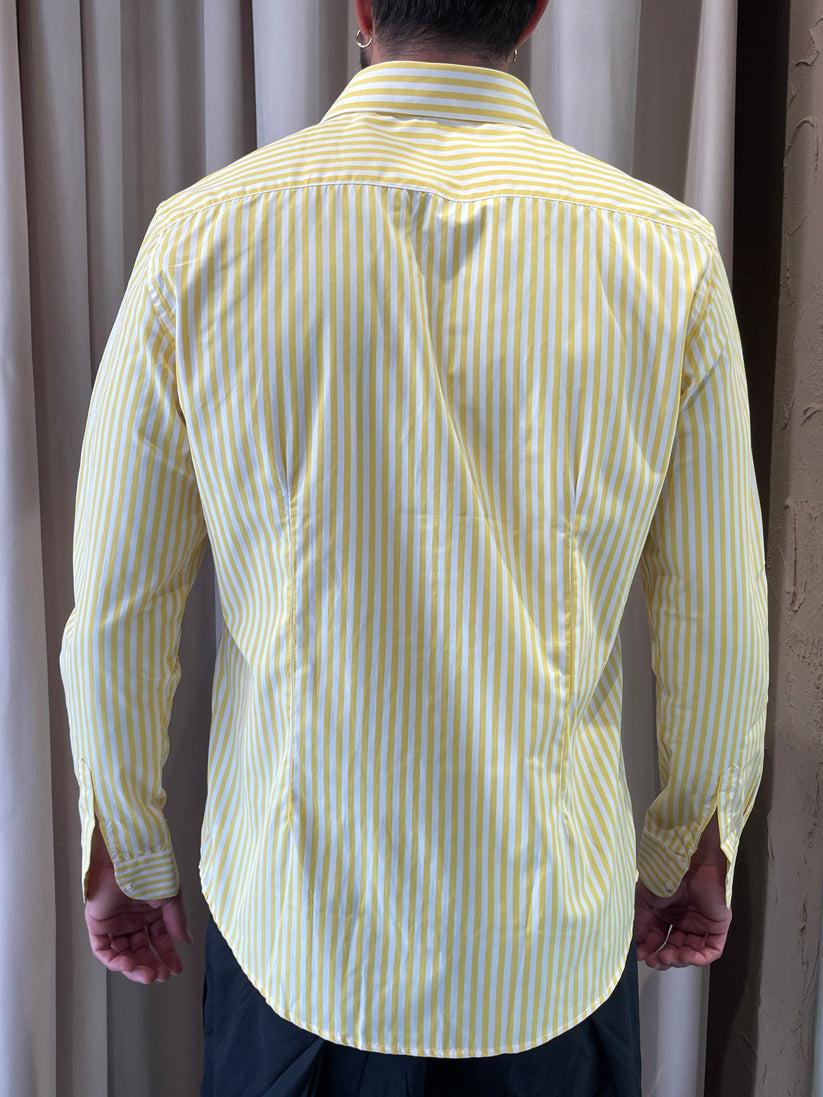 Underground Couture Camicia Riga Gialla Sconto