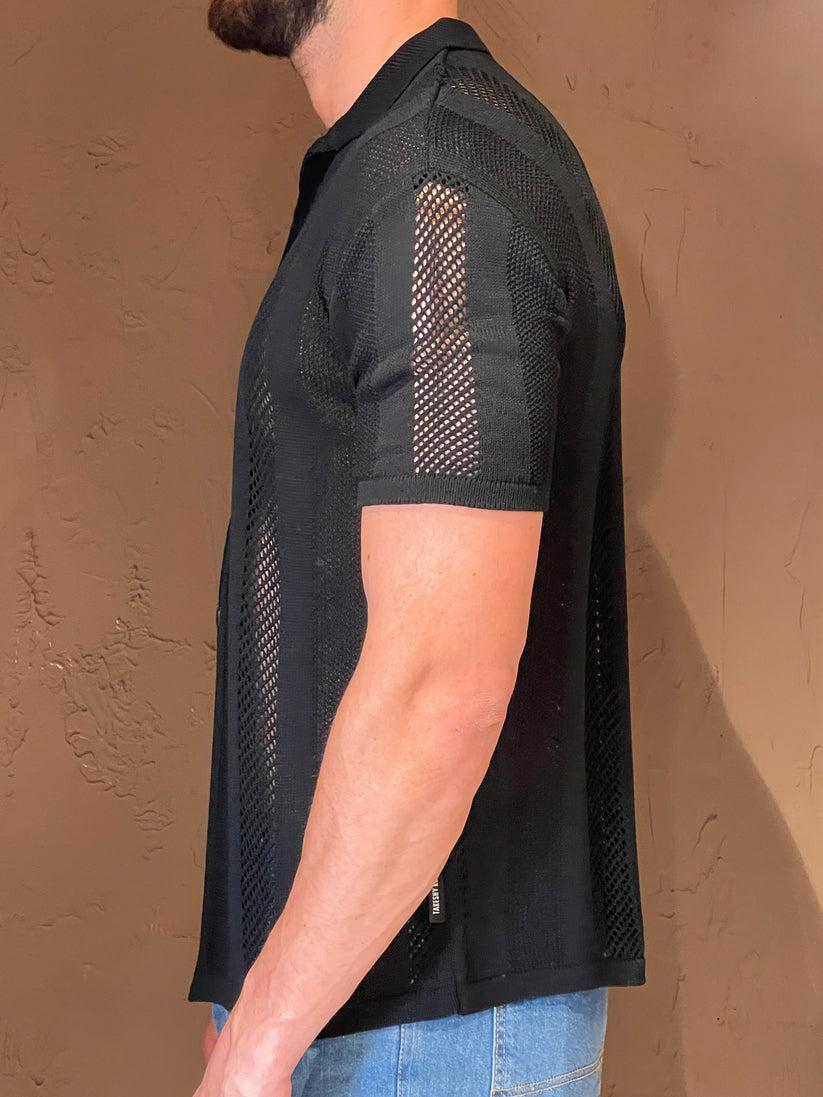 Underground Couture Camicia Nera Filo Shopping Online