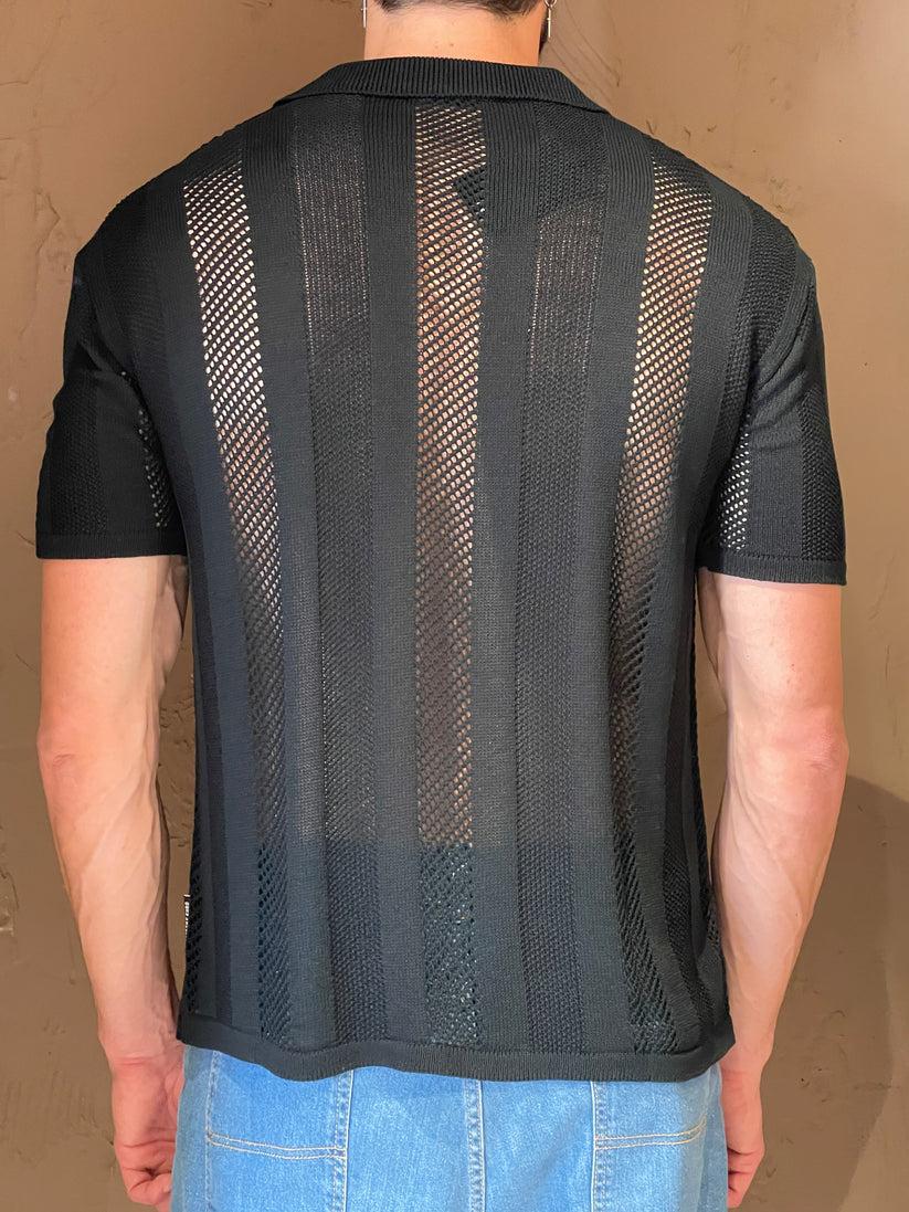 Underground Couture Camicia Nera Filo Shopping Online