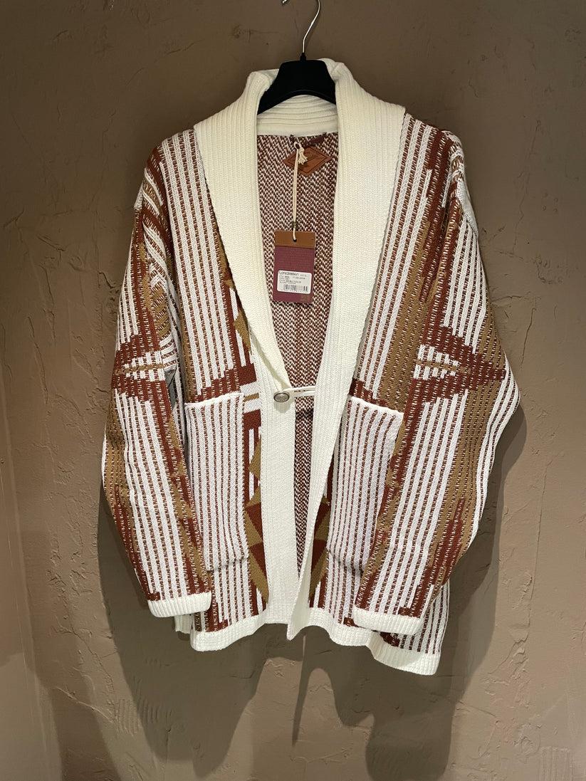 Underground Couture Cardigan Lana Etnico Vendite Flash