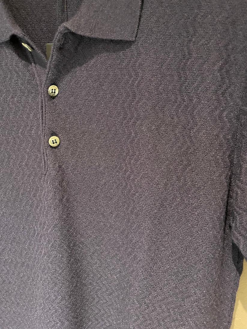 Underground Couture Polo Rayon Blue Negozio