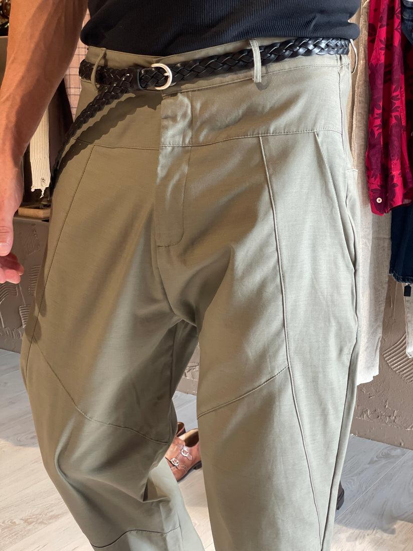 Underground Couture Pantalone Franky Verde Promozione