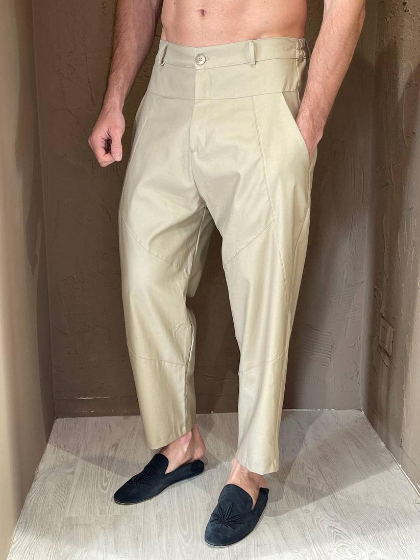 Underground Couture Pantalone Franky Beige Spedizione Gratuita