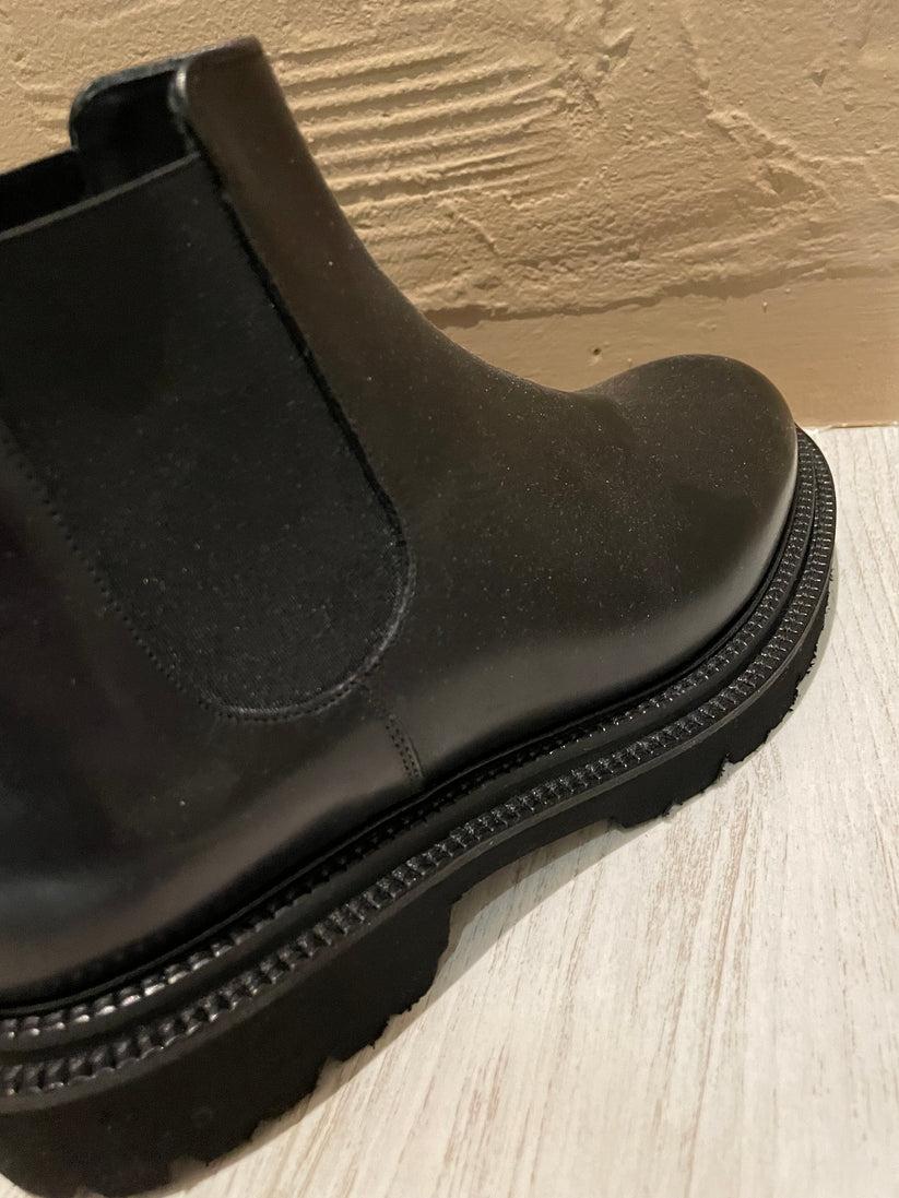 Underground Couture Stivaletto Vitello nero Pezzi Unici