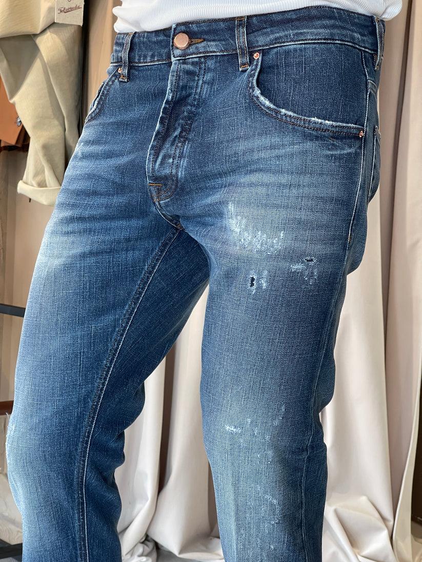 Underground Couture Jeans Don The Fuller Micro rotture Qualità Garantita