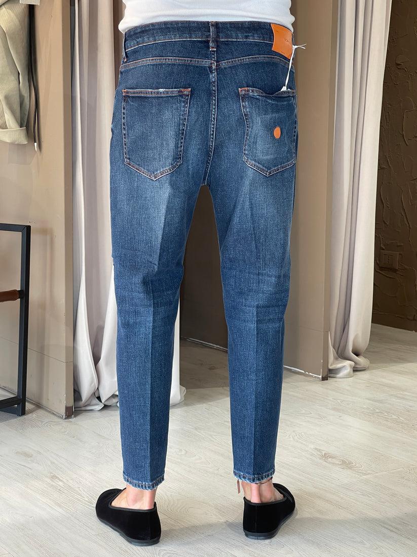 Underground Couture Jeans Don The Fuller Carot Blu Consegna Veloce