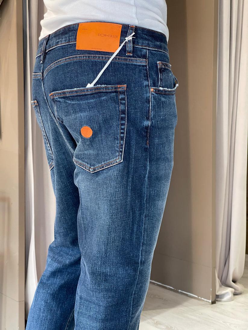 Underground Couture Jeans Don The Fuller Carot Blu Consegna Veloce
