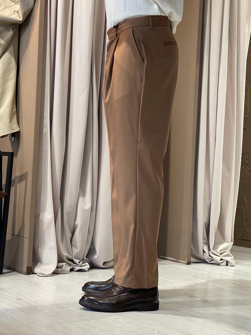Underground Couture Pantalone Cammello 1 pence Prezzo Ridotto